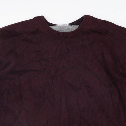 Womens UK Size S Maine Purple Pullover Jumper
