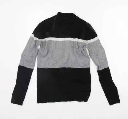 Womens UK Size 10 Papaya Grey Pullover Jumper