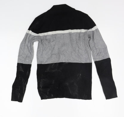 Womens UK Size 10 Papaya Grey Pullover Jumper