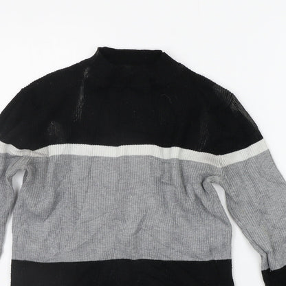 Womens UK Size 10 Papaya Grey Pullover Jumper