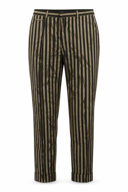 Noak Womens Black Striped  Trousers  Size 32 in L32 in