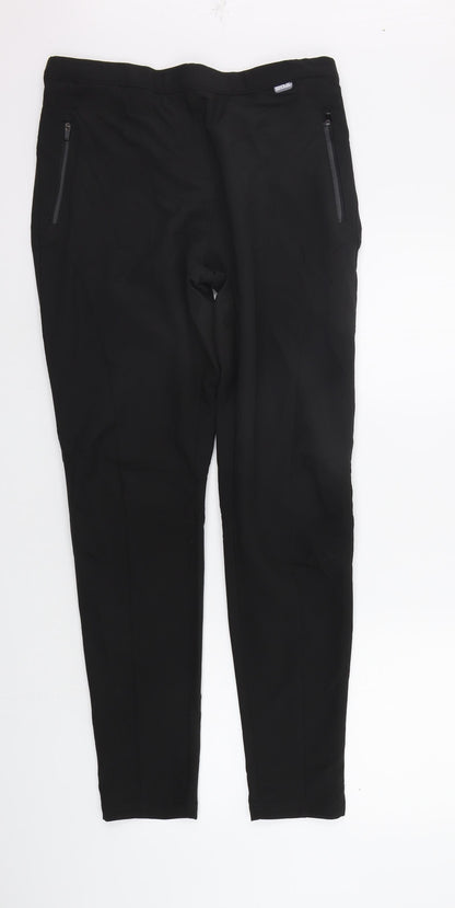 Regetta Womens Black   Jogger Trousers Size 32 in L28 in - Elastic Waist Band