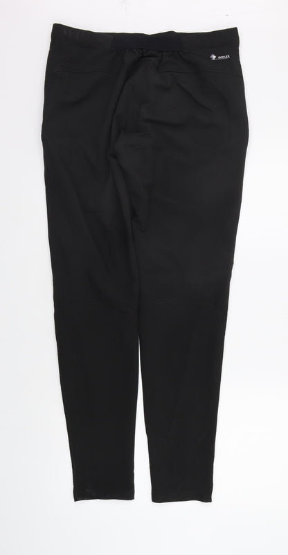 Regetta Womens Black   Jogger Trousers Size 32 in L28 in - Elastic Waist Band