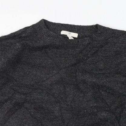 Womens UK Size S H&M Grey Pullover Jumper