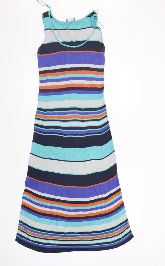 Per Una Womens Multicoloured Striped  Ball Gown  Size 10