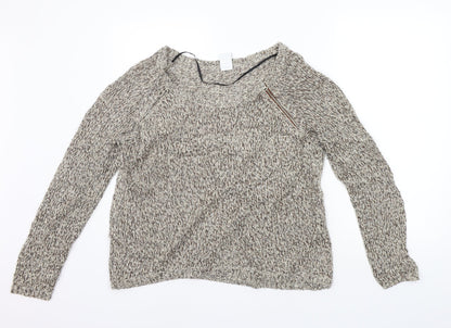 Womens UK Size S Vera Moda Beige Pullover Jumper