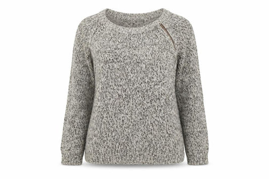 Front view of Vera Moda women’s beige jumper, size S