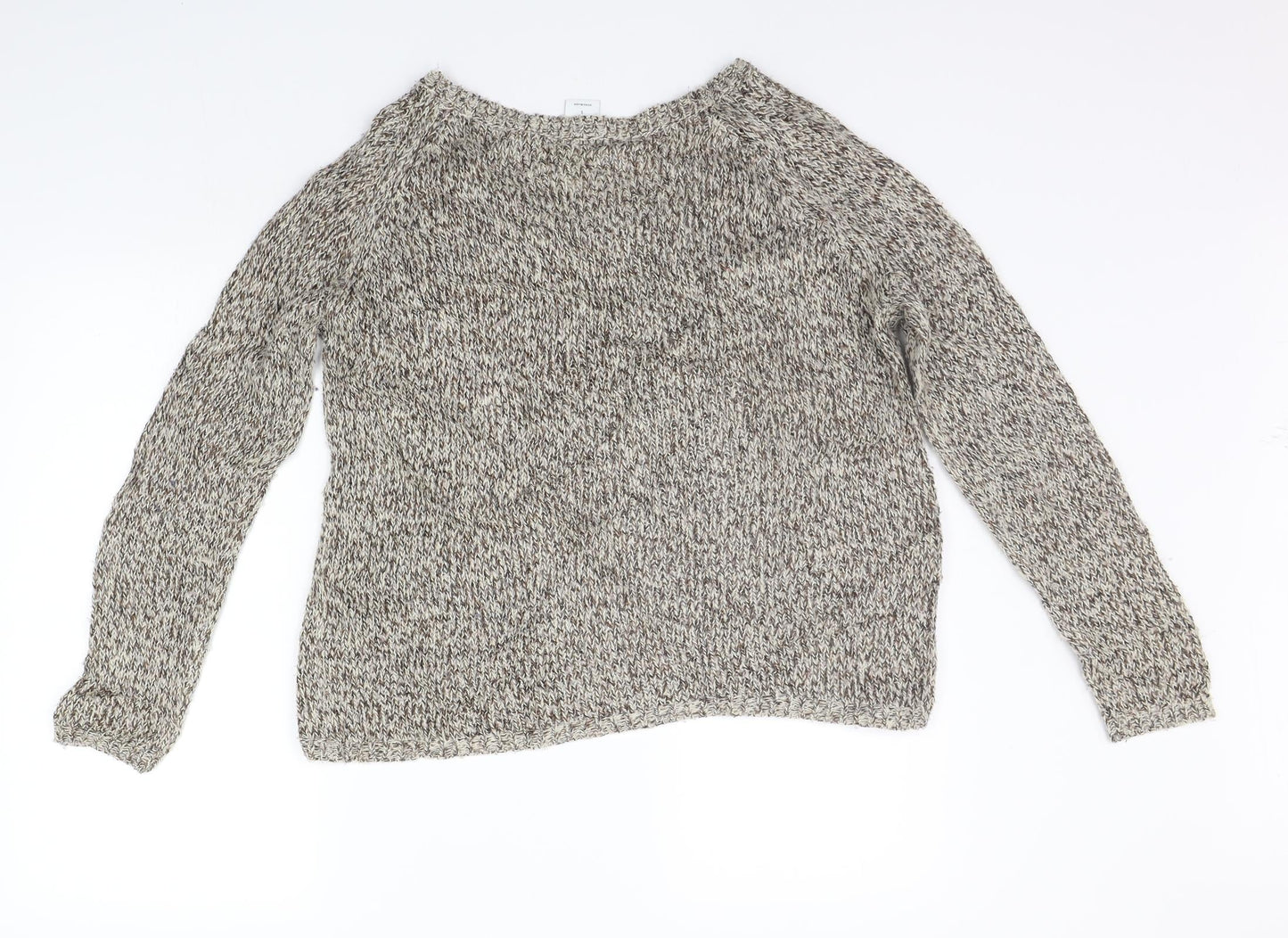 Womens UK Size S Vera Moda Beige Pullover Jumper