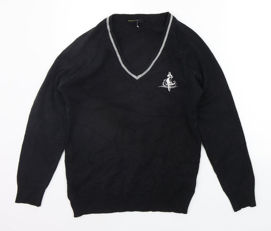 coolflow Womens Black   Pullover Jumper Size 8