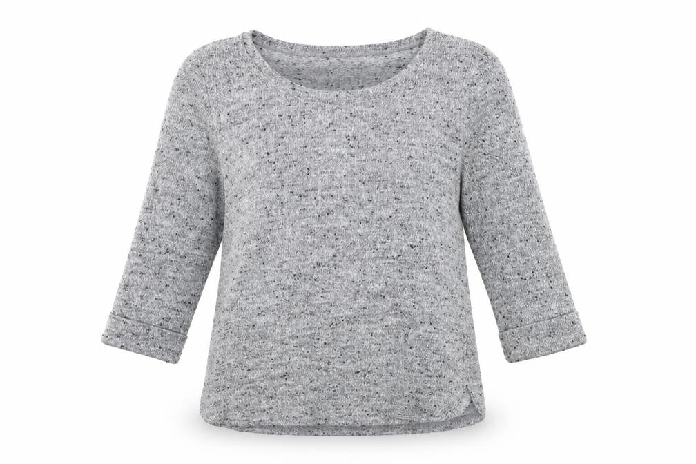 Womens UK Size 10 New Look Grey Pullover Jumper