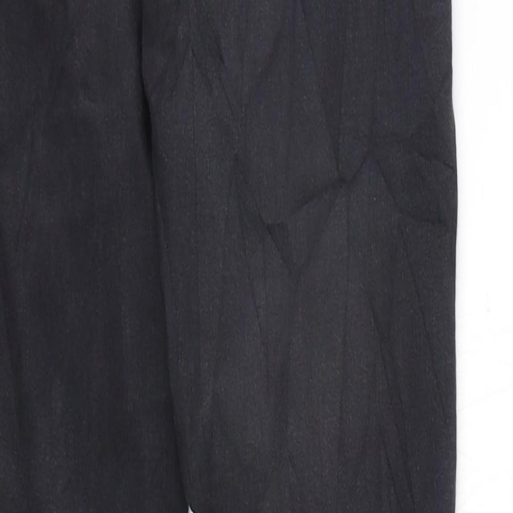 Womens UK Size 24 in Topshop Regular Fit  Black Trousers