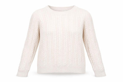 Womens UK Size M H&M Beige Pullover Jumper