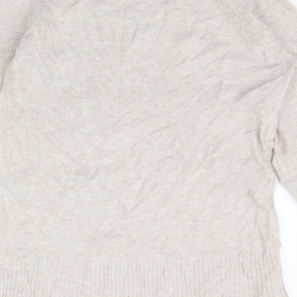 Womens UK Size S Matalan Beige Pullover Jumper