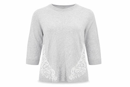 Womens UK Size 12 Marks and Spencer Grey Pullover Jumper