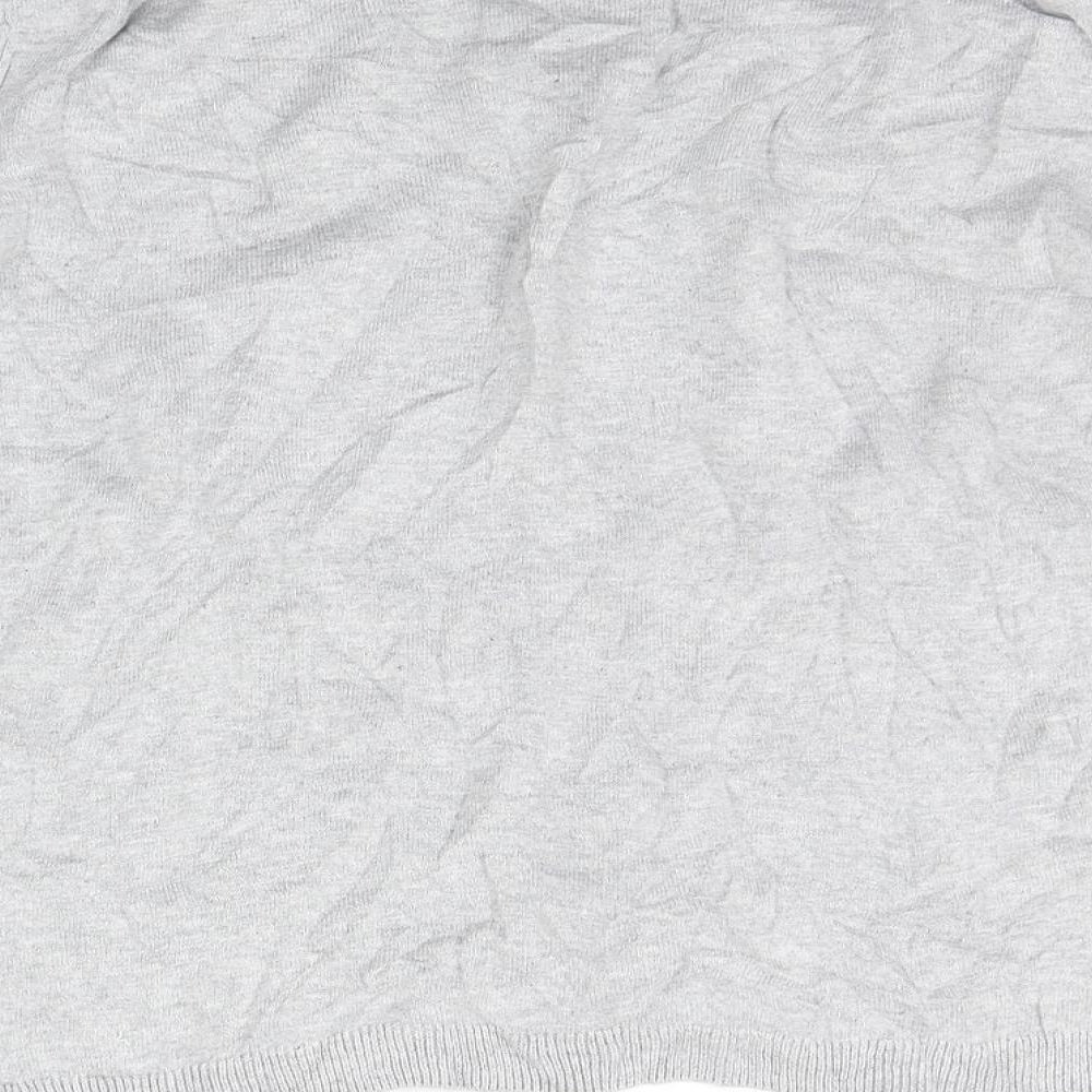 Womens UK Size 12 Marks and Spencer Grey Pullover Jumper