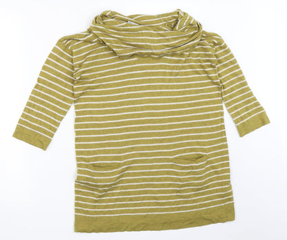 Womens UK Size S Wallis Green Pullover Jumper