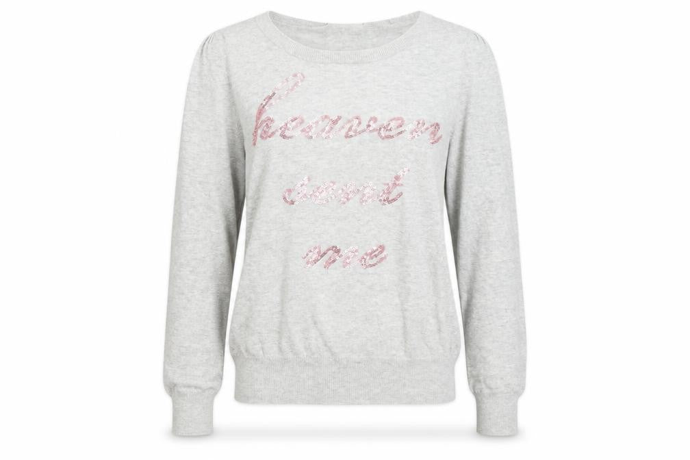 Womens UK Size 14 New Look Grey Pullover Jumper