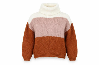 Womens UK Size XS Primark Orange Pullover Jumper