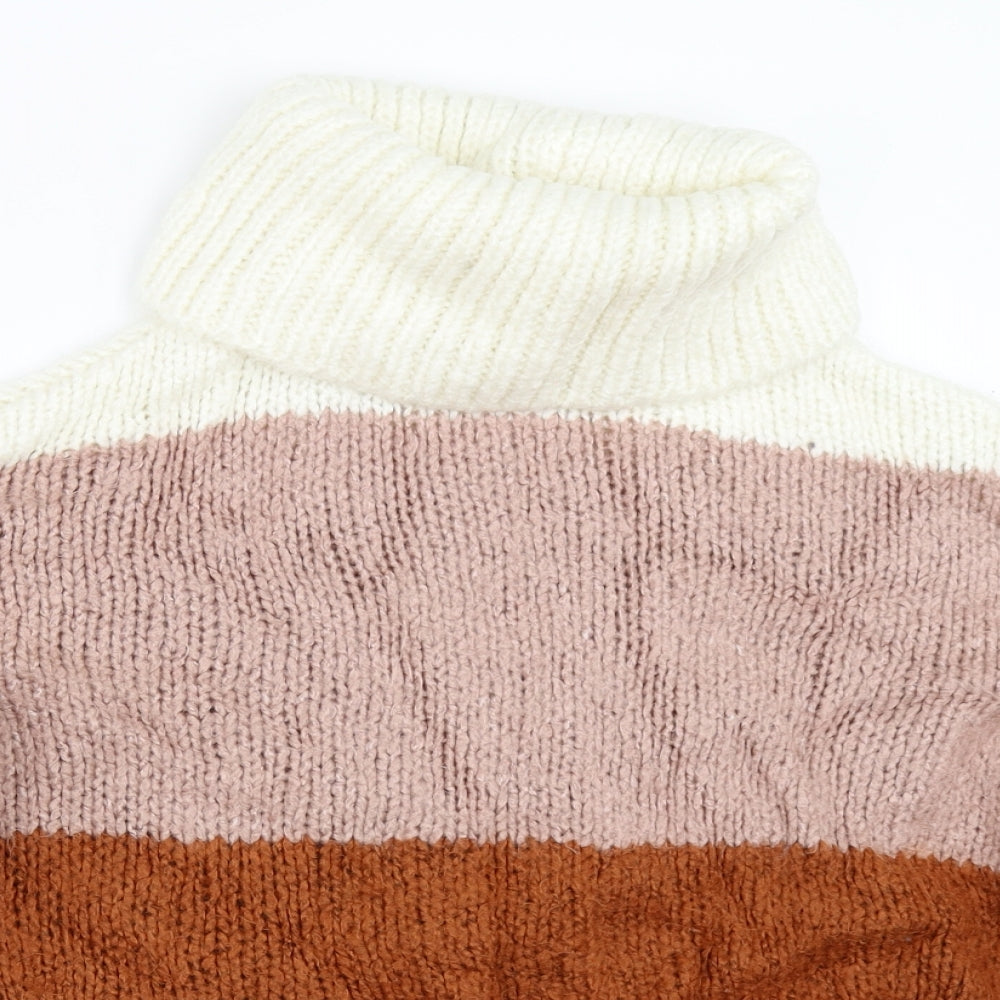 Primark Womens Orange   Pullover Jumper Size XS