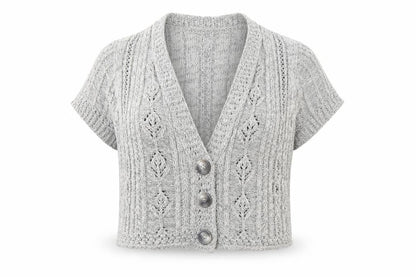 Womens UK Size 2XL M&Co Grey Cardigan Jumper