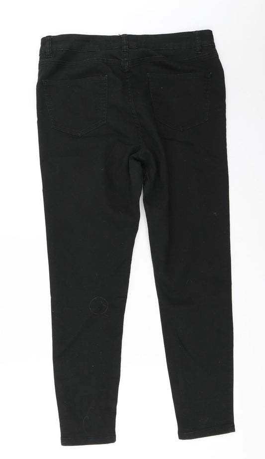 New Look Womens Black   Skinny Jeans Size 12 L25 in