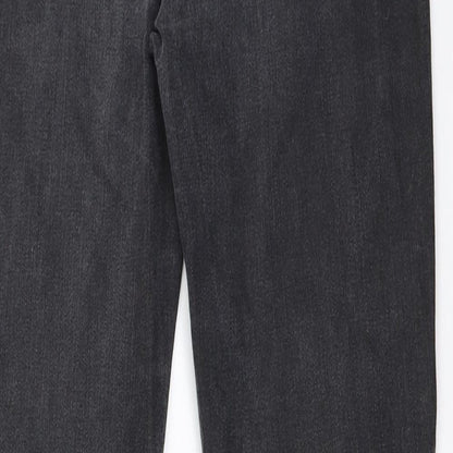 River Island Girls Black  Denim Skinny Jeans Size 12 Years