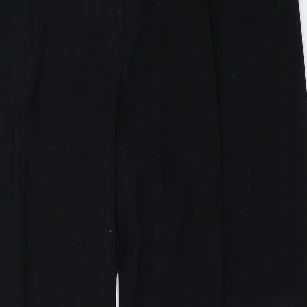 Womens UK Size 18 Gelco Regular Fit  Black Trousers