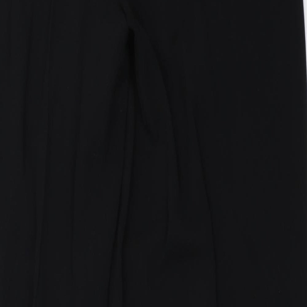 Womens UK Size 18 Gelco Regular Fit  Black Trousers