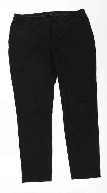 New Look Womens Black   Trousers  Size 14 L29 in