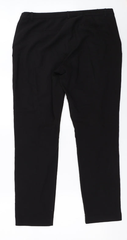 New Look Womens Black   Trousers  Size 14 L29 in