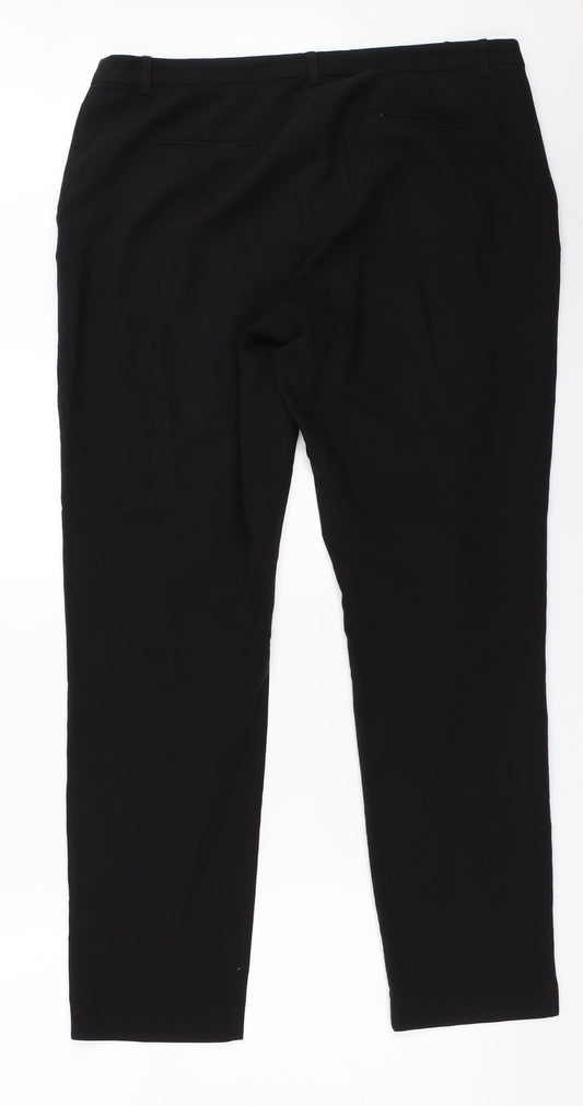 New Look Womens Black   Trousers  Size 14 L29 in