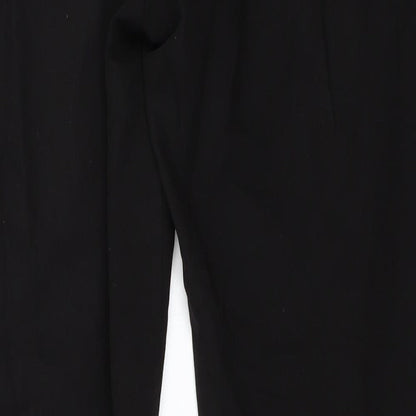 New Look Womens Black   Trousers  Size 14 L29 in