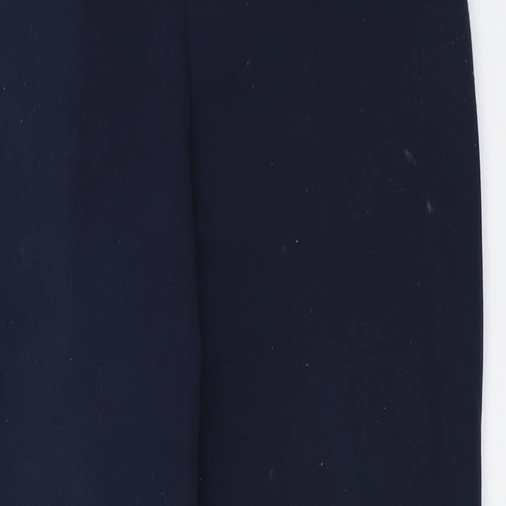 Womens UK Size 10 Marks and Spencer Regular Fit  Blue Trousers
