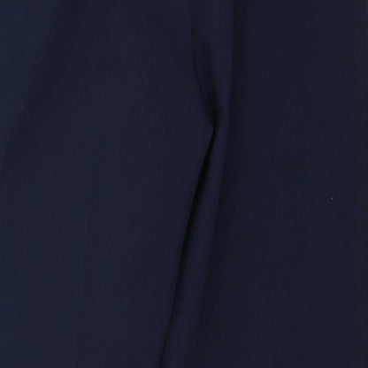 Womens UK Size 10 Marks and Spencer Regular Fit  Blue Trousers