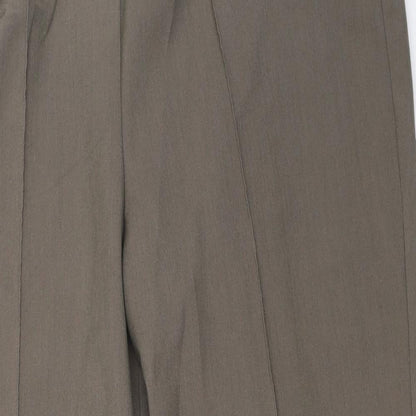 BM Womens Brown   Capri Trousers Size 18 L25 in
