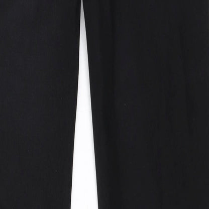 Womens UK Size 28 in Sunbird Regular Fit Straight Black Jeans