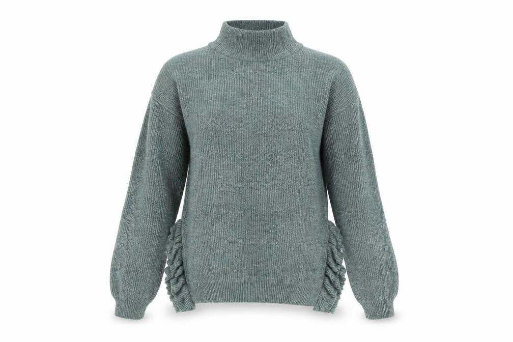 Tu Womens Green   Pullover Jumper Size 8