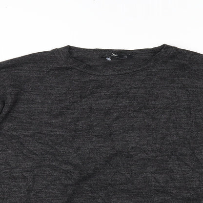 F&F Womens Grey   Basic Blouse Size 8