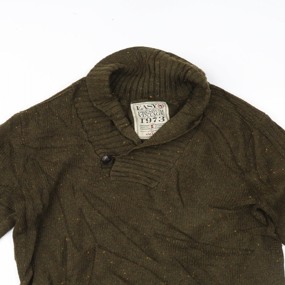 Easy 1973 Mens Green   Pullover Jumper Size S