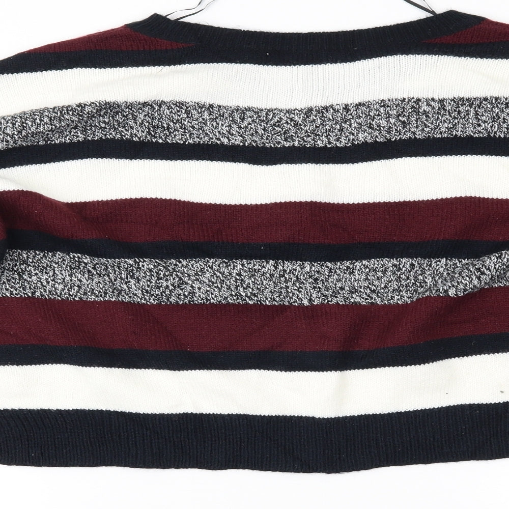Womens UK Size M H&M Multicoloured Pullover Jumper