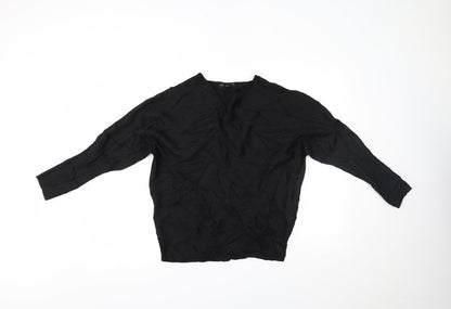 F&F Womens Black   Basic Blouse Size 8