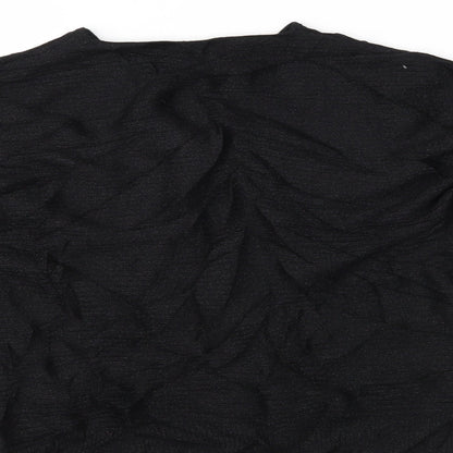 F&F Womens Black   Basic Blouse Size 8
