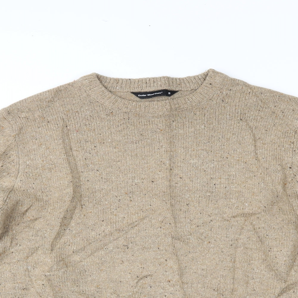 Primark Mens Beige   Pullover Jumper Size S