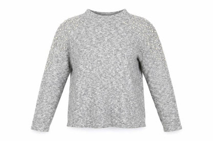 Womens UK Size S H&M Grey Basic Blouse