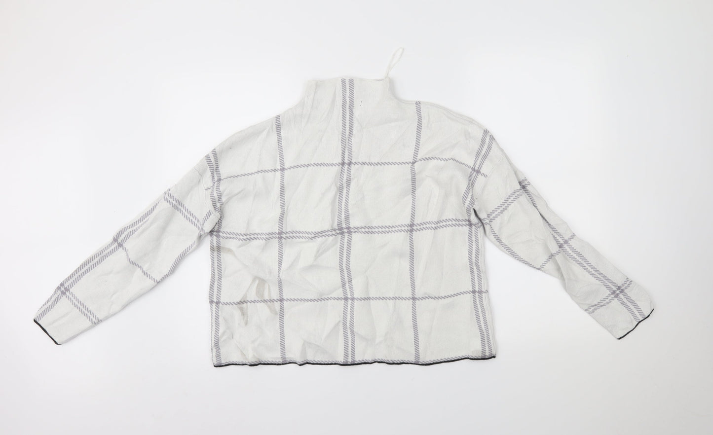 Womens UK Size M New Look White Pullover Jumper