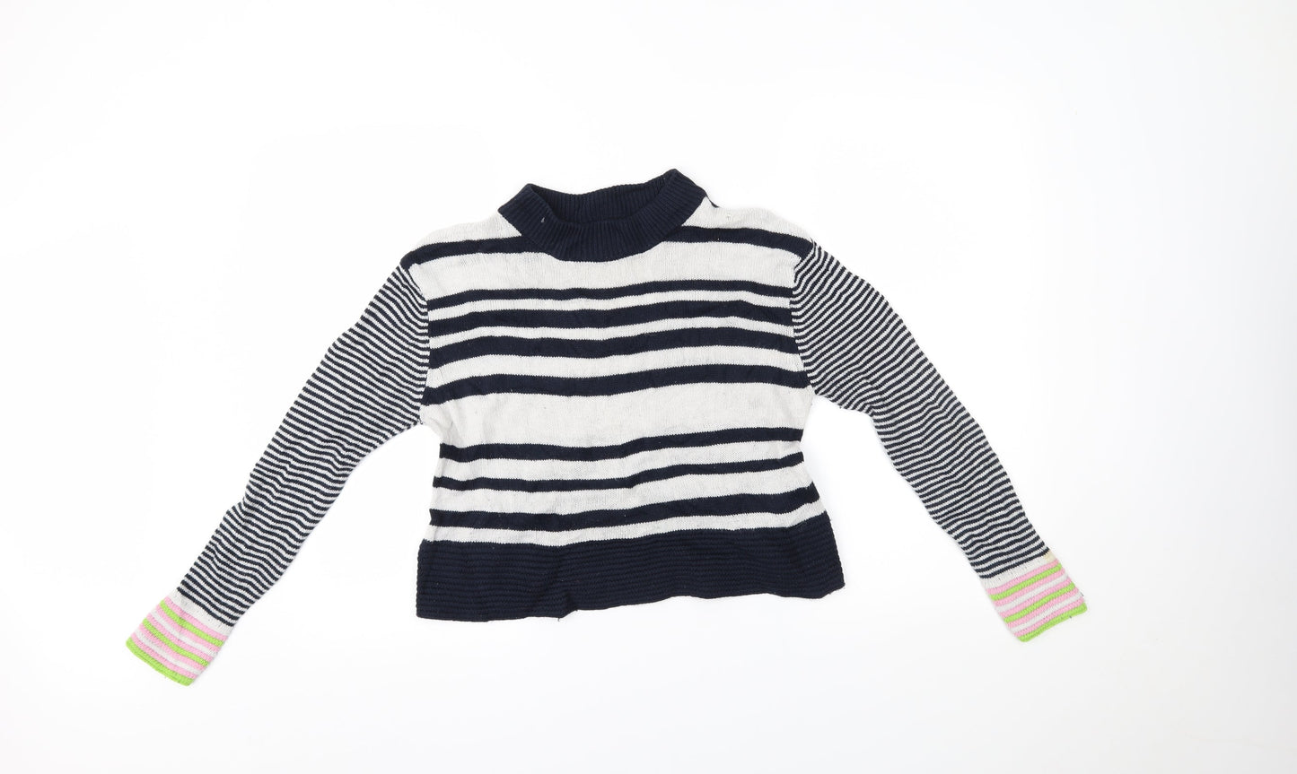 Womens UK Size 8 Topshop Multicoloured Pullover Jumper