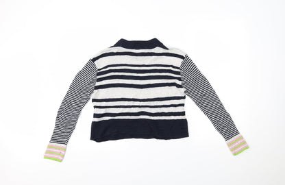 Womens UK Size 8 Topshop Multicoloured Pullover Jumper