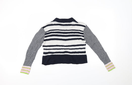 Womens UK Size 8 Topshop Multicoloured Pullover Jumper
