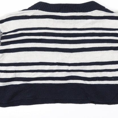 Womens UK Size 8 Topshop Multicoloured Pullover Jumper