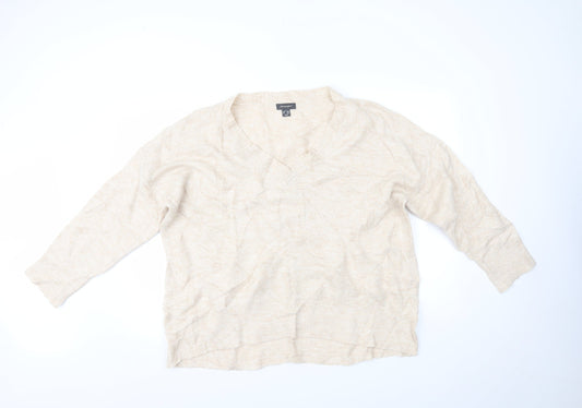 Primark Womens Beige   Pullover Jumper Size L